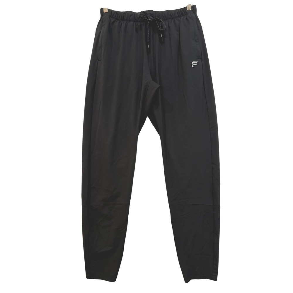 Fabletics Black Activewear Joggers Tapered Leg Drawstring Pants PT2500589-0001